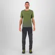 Ανδρικό T-Shirt Prato Piazza Jersey Rifle Green/Cedar Green Karpos