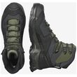 Salomon Ανδρικά Μποτάκια Πεζοπορίας Quest Element GTX Black/Deep Lichen Green/Olive Night