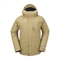 Insulated Gore-Tex Jacket Dua Dark Khaki Ανδρικό Volcom