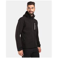 Ravio-M Black Ανδρικό Υπερμεγέθη Μπουφάν Softshell Kilpi