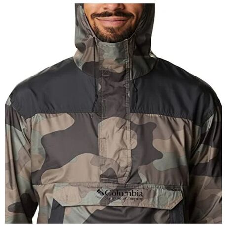 Challenger Windbreaker Cypress Mod Camo Print Ανδρικό Μπουφάν Columbia