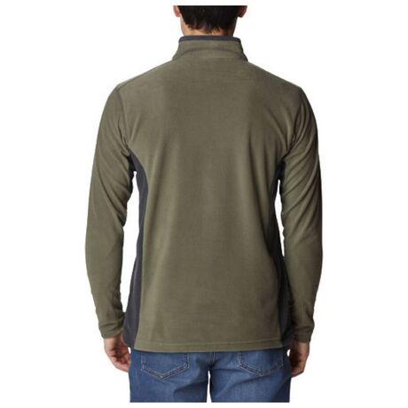 Klamath Range II M 1/2 Zip Stone Green/Shark Ανδρική Μπλούζα Columbia