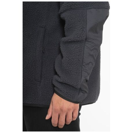 Ledger Fleece Black Μαύρη Ανδρική Ζακέτα Armada