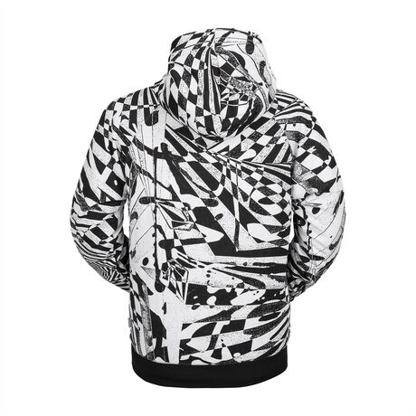 Φούτερ Hydro Riding Hoodie Black White Ανδρικό Volcom