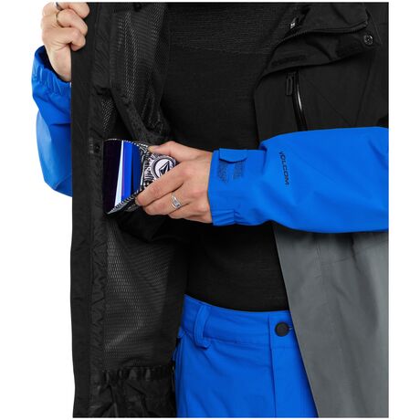 Insulated Jacket Gore-Tex L Electric Blue Ανδρικό Volcom