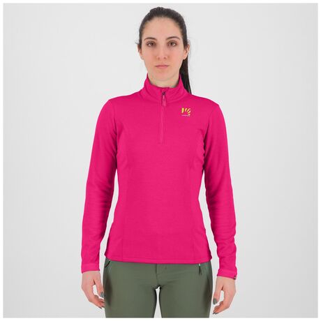 Pizzocco W Pink Half Zip Γυναικείο Fleece Karpos