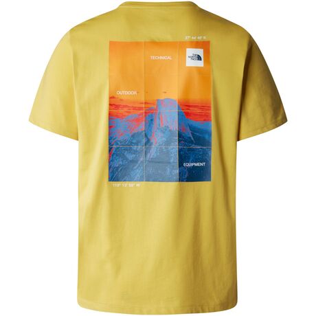 The North Face Foundation Heatgraphic Ανδρικό T-Shirt Yellow Silt