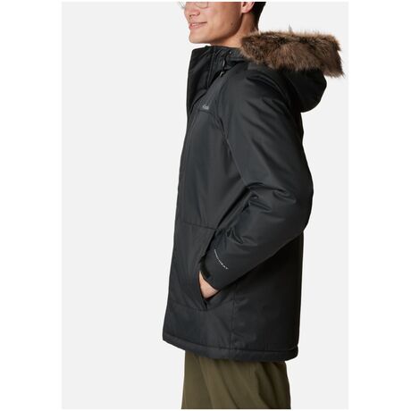 Leif Trail M Parka Black Ανδρικό Μπουφάν Columbia