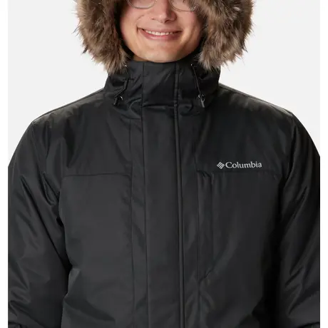 Leif Trail M Parka Black Ανδρικό Μπουφάν Columbia