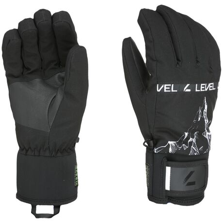 Hawk Glove PK Black Unisex Γάντια Level