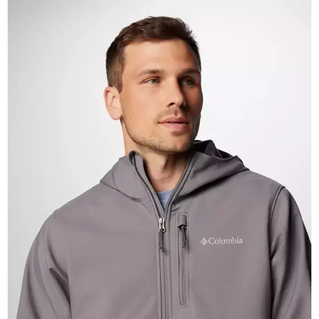 M Ascender™ II Hooded Softshell City Grey Ανδρικό Μπουφάν Columbia