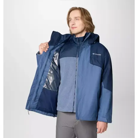 M Bugaboo™ III Fleece Interchange Jacket Dark Mountain/Collegiate Navy Ανδρικό Μπουφάν Columbia