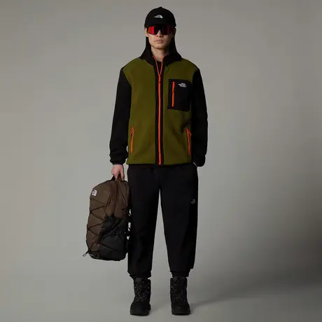 The North Face Ανδρική Ζακέτα Yumiori FZ Fleece Forest Olive/TNF Black/TNF Orange