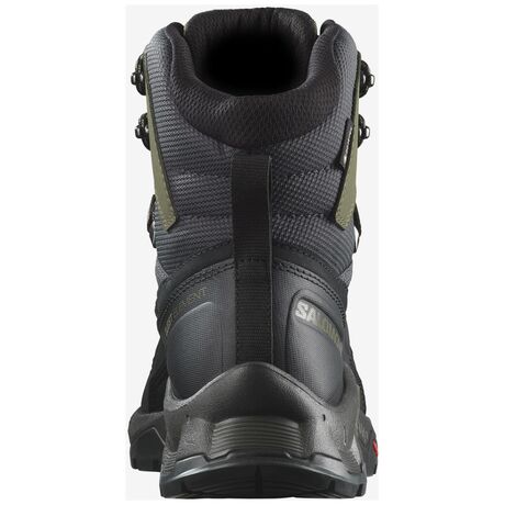 Salomon Ανδρικά Μποτάκια Πεζοπορίας Quest Element GTX Black/Deep Lichen Green/Olive Night