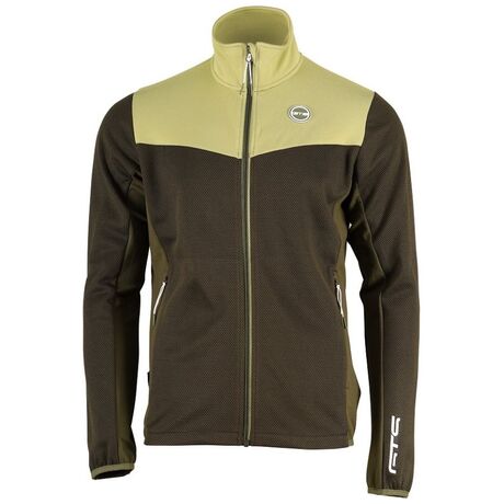 Comb Fleece 301932M Olive Ανδρική Ζακέτα Fleece GTS