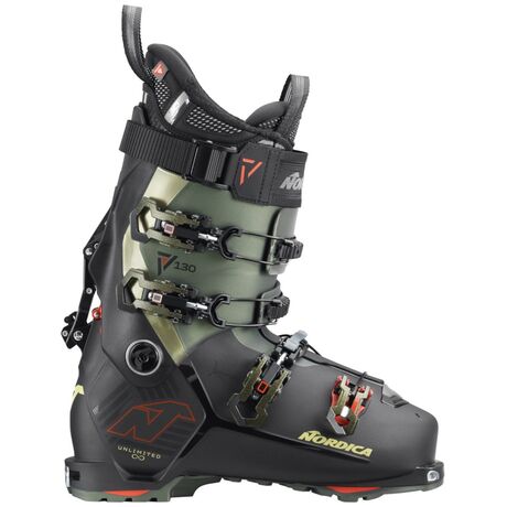 Nordica Ανδρική Μπότα Σκι Unlimited 130 DYN Black/Irid Green/Red